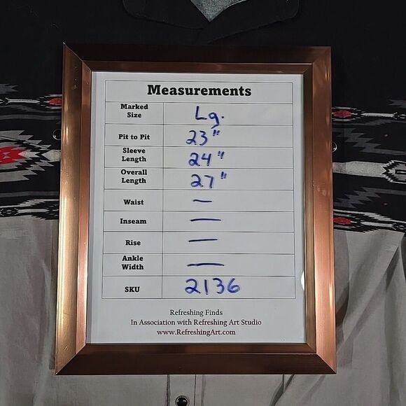 VTG Panhandle Slim SnapButton Shirt SzLg Mens Aztec SouthWestern Longsleeve DUNN - Picture 2 of 16